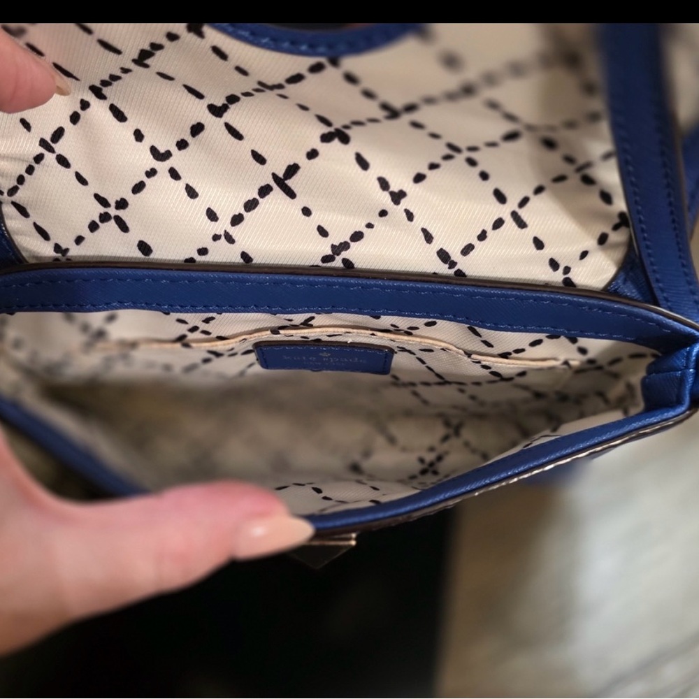 Kate Spade Blue Crossbody Bag - Picture 8 of 9